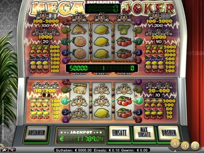 New Free Play Slot Mega Joker
